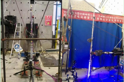 DIC三维全场应变测量技术用于变电站避雷针风致响应分析.jpg DIC三维全场应变测量技术用于变电站避雷针风致响应分析.jpg