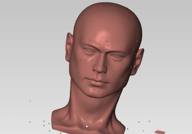 高精度蓝光三维扫描仪用于石膏头像模型3D扫描建模.jpg 高精度蓝光三维扫描仪用于石膏头像模型3D扫描建模.jpg